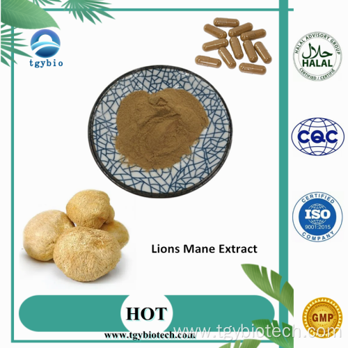 Supply Natural Lion's Mane Mushroom Extract Powder